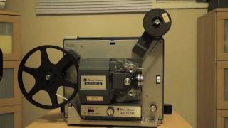 How to load a Bell and Howell Super 8 Autoload Projector [upl. by Hillman]