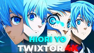 Hiori Yo Twixtor 4K  No CC  No Warp  60fps Blue Lock [upl. by Attenol589]