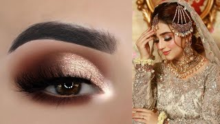 the best makeup for brown eyes soft brown eyes makeup tutorial [upl. by Nodla]