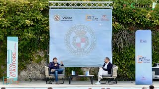 Sigfrido Ranucci conduttore di Report al Vasto dautore festival [upl. by Talbert]