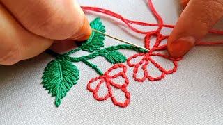 A Very Amazing Latest 3D Flower Design Hand EmbroideryStunning Unique Design Khadai Design Idea [upl. by Dag]