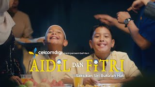 Aidil dan Fitri  Siri ‘Bukalah Hati’ CelcomDigi Hari Raya 2024 [upl. by Katuscha]