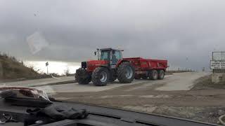 massey 3690 herron dump trailer [upl. by Dustman]