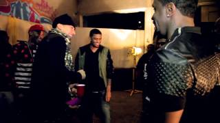 French Montana  Ocho Cinco Official Video  Behind The Scenes [upl. by Ancier24]