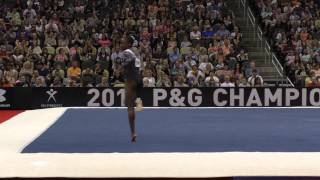 Aria Brusch – Floor – 2014 PampG Championships – Jr Women Day 2 [upl. by Surbeck]