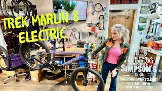 TREK Marlin 8 Electric Bike [upl. by Slein]