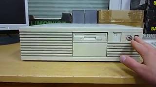 Siemens Nixdorf PCD3Msx 386 SX 16MHz [upl. by Nivre]