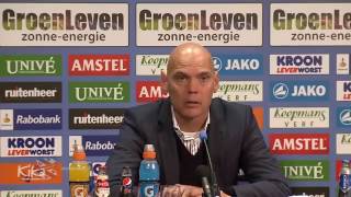 Persconferentie sc Heerenveen  PSV [upl. by Eecyac]