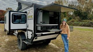 The MOST Capable 6x12 Camper Trailer I’ve Ever Seen EPIK Scout Lightweight Fits in Garage [upl. by Carley865]