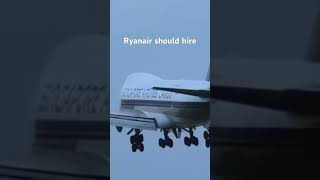 Credit to big jet tv planes ryanairlanding aviation viral b747 boeing ryanair [upl. by Cheri]