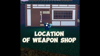 Toolweapon shop location  Jujutsu Chronicles [upl. by Wesla752]