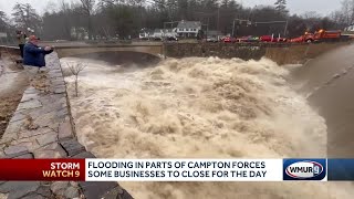 Flooding in parts of Campton forces some businesses to close for day [upl. by Nets]