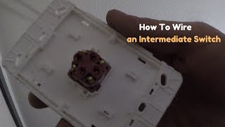 How To Wire an Intermediate Switch 3way Switch [upl. by Orland]