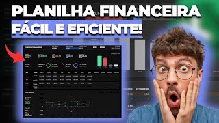 PLANILHA CONTROLE FINANCEIRO AUTOMÁTICA ENTRADAS SAÍDAS CARTÃO DE CRÉDITO INVESTIMENTOS [upl. by Eenalem628]