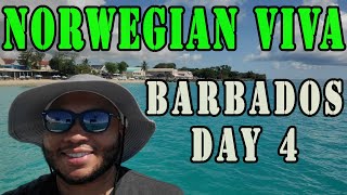 BARBADOS IN A DAY  Norwegian Viva  Press Your Luck Game Show [upl. by Tijnar]