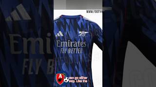 Arsenal 2526 Away Kit color design prediction reactions arsenal arsenalism footyfashion [upl. by Kiyohara309]