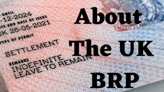 What Is A Biometric Residence Permit BRP And How To Collect it  UK BRP  Kenyan Nurse In the UK [upl. by Udele]