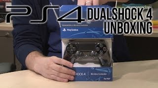 PS4 Dualshock 4 controller unboxing [upl. by Ateloj865]