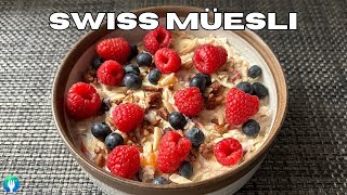 🇨🇭The Original Overnight Oats  Swiss Bircher Muesli [upl. by Anauj945]