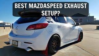 Mazdaspeed 3 Full Straight Pipe Sound Tests [upl. by Arondel]