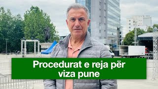 Fillojnë procedurat e reja për termine e viza pune [upl. by Aikemot]