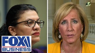 EXPULSION Claudia Tenney takes aim at Rashida Tlaib for antiIsrael posts [upl. by Theressa]