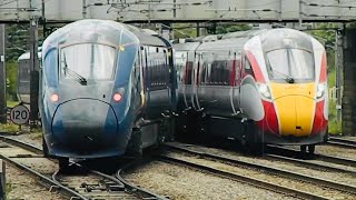 Hull Trains Azuma Paragon 802305 At Doncaster From Hull To London KC [upl. by Etnuaed859]