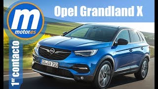 Opel Grandland X  Primer contacto  Review en Español [upl. by Zsazsa282]