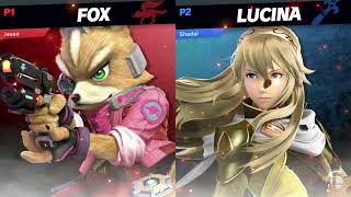 Smash  TNLG 13  LQF  PaluJesse7 Fox vs CipherX Lucina Captain Falcon  SSBU [upl. by Yren]