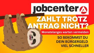 Jobcenter zahlt trotz Antrag nicht So beantragst du einen Vorschuss auf dein Bürgergeld [upl. by Ednew]