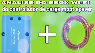 Ebox wifi 01 da epever análise completa [upl. by Muiram]