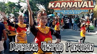 Drumblek Gempar Pancuran di Karnaval OMB UKSW Salatiga 2023 [upl. by Ardnuaek]