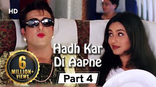 Hadh Kar Di Aapne Part 4  Superhit Comedy Film  Govinda  Rani Mukherji  Jhonny Lever [upl. by Robb]