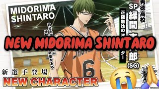 NEW CHARACTER MIDORIMA SHINTARO  DIRECT THREE SHOT  Kurokos Street Rivals [upl. by Carlen]