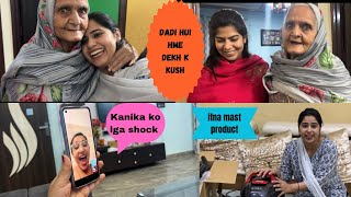 Kanika ko mili good news 😳🥳 DADI hui kush🥳goodnews shocking wow vlog kanikaranavlogs [upl. by Lundgren]