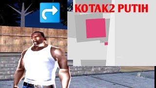 CARA ILANGIN KOTAK2 PUTIH DI GAME GTA SA  SAAT MEMAKAI SAAEXTEN [upl. by Fennelly]