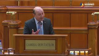 Băsescu către Şerban Nicolae Eşti copilul lui Iliescu Tea crescut la Cotroceni [upl. by Atnauqal]