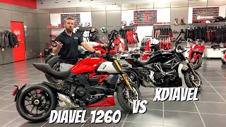 Ducati Diavel 1260 vs Ducati XDiavel [upl. by Atneciv]