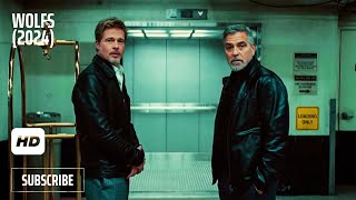 WOLFS Official Trailer 2024 George Clooney  Brad Pitt [upl. by Cirdek553]