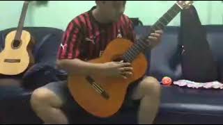 တကယ်လို့များ  ထူးအိမ်သင်Guitar Cover [upl. by Harrison]