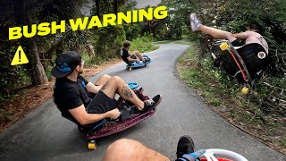 Crazy Cart Nature Trail Mayhem  Tandems POV with our 900w 48vs [upl. by Davin]