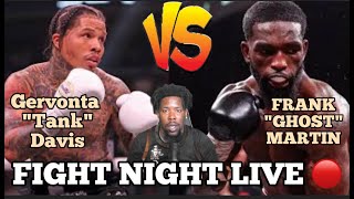 Gervonta quotTankquot Davis VS Frank quotThe Ghostquot Martin LIVE COMMENTARY [upl. by Barncard]