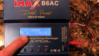 How to charge lipo with imax b6 [upl. by Merrow]