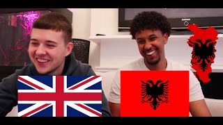 UK REACTION TO ALBANIAN MUSIC  PART 2 Capital T Noizy Instinct [upl. by Karlis]