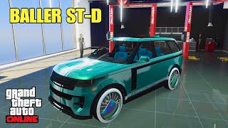 GTA 5 ONLINE MODIFICO BALLER STD NUOVO VEICOLO DLC [upl. by Thedric]