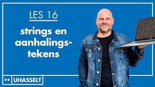 Meer over strings en aanhalingstekens [upl. by Yror]