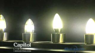 Bulbrite LED Chandelier Light Bulb Video [upl. by Prichard683]