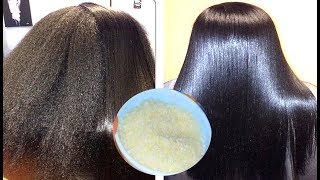 Just 1 Use Can Straighten Hair Permanently Results Same Like Keratin Or Rebonding100 WORKING [upl. by Leahcimnaj]