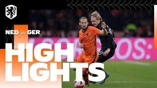 Friendly Draw 🇳🇱 ⚔️ 🇩🇪  Highlights Nederland  Duitsland [upl. by Etessil]