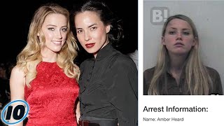 Details On Amber Heards Domestic Abuse Arrest Revealed [upl. by Eyllek811]